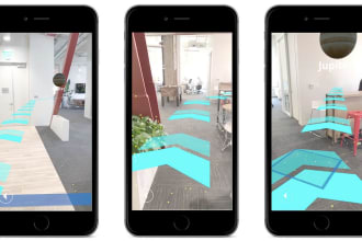 develop ar mobile app