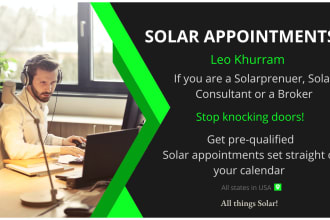 schedule exclusive solar appointments with motivated homeowners