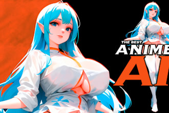 do the best anime girls, with powerful ai