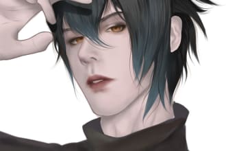draw anime character design, oc, fanart,illustration