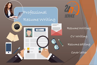 do professional resume writing and CV design