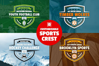 make football logo with my own creative thinking