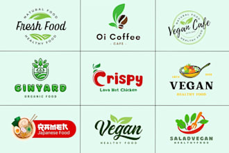 design lawn care, restaurant, food, café, shopify store and ecommerce logo