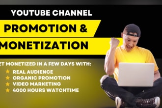 help you to monetize your youtube channel