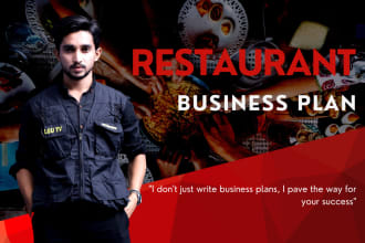 write restaurant or hotel business plans