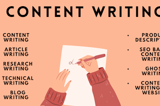 do SEO friendly content writing