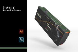 design modern and beautiful packaging design for your product