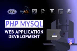 develope php mysql web application