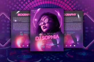 create your pro quality artist epk with clickable links