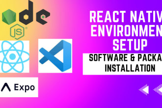 setup react native cli and expo environment in your PC