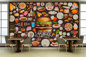 design professional wall art, mural, decals and doodle art