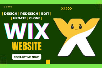 revamp wix website redesign wix site redesign wix design wix edit wix site clone