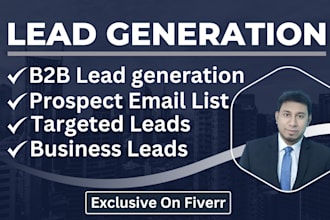 provide targeted b2b lead generation for any industry