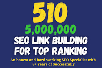 do SEO backlinks link building service