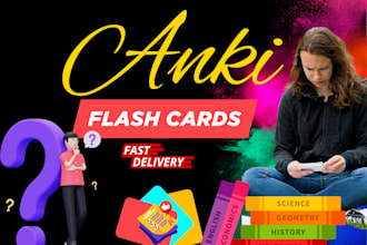 make 1000 anki and quizlet flashcards from your documents