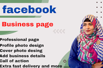 create facebook page and setup