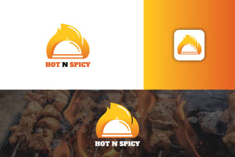 design professional food, candy, bakery,  cafe or catering  business logo design