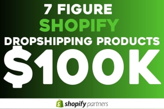 do dropshipping product research to find shopify winning products