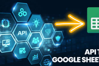 get any API data to google sheets