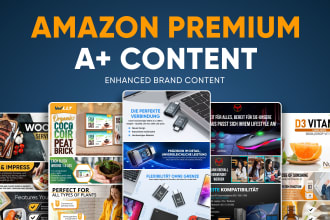 create amazon ebc design enhanced brand content a plus pages and listing images