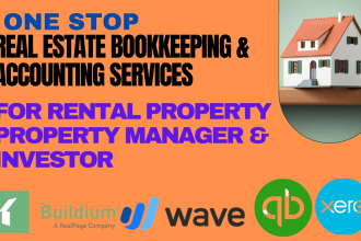 be bookkeeper for real estate and property management