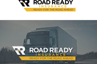 make a trucking transport logistics and towing truck logo