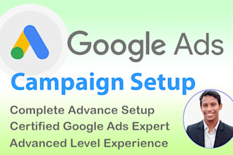 setup google search ads adwords PPC ads campaign