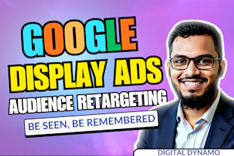 setup google display banner, retargeting ads with GTM, ga4 conversion tracking