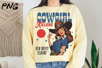 create vintage tshirt design