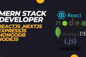 develop custom mern stack website as a mern developer using reactjs,nodejs