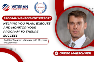 provide you with experienced program management support