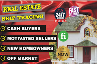 do wholesaler cash buyers,motivated sellers,new homeowners,off market leads