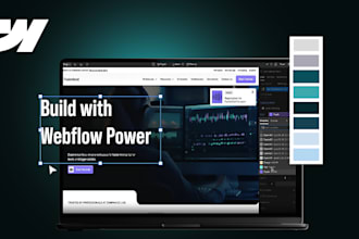 be your webflow developer for webflow website with flawless webflow design