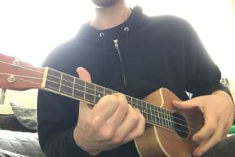 record professional ukulele parts
