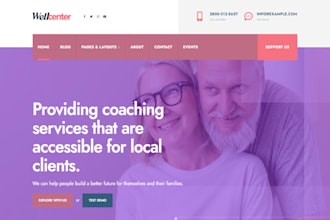 design life coaching website, coaching website, life coach, consulting website