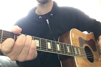 record professional acoustic guitar for your project