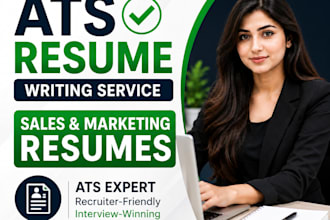 write ats sales and marketing resume for professionals