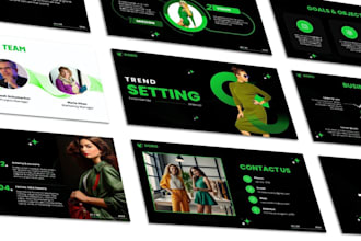 design professional infographic powerpoint presentation