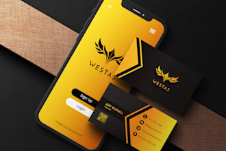 do digital business card design, vcard, qr code business card, physical card