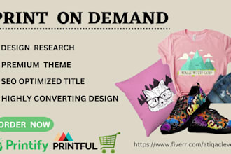 create a print on demand pod dropshipping store