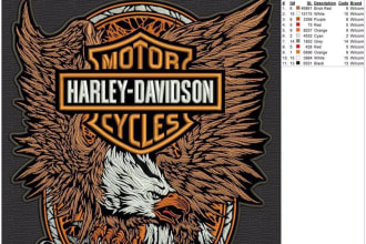 do embroidery logo few hours