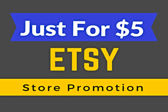 do etsy shop promotion campaigns to boost etsy sales