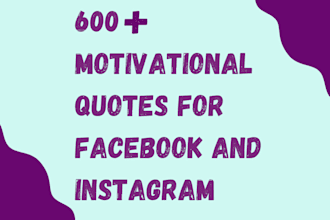 design motivational, inspirational quotes for ig, fb post