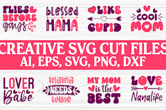 do custom svg design, svg bundle for etsy, amazon and others