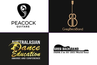 do a custom entertainment logo for your company