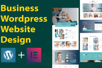 do seo optimized elementor wordpress, full website creation, wordpress bug fix