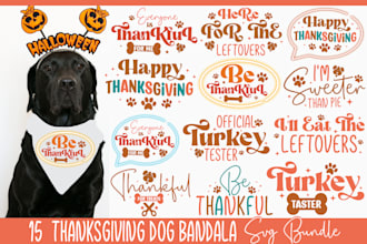 do unique retro dog animals and others svg cut file bundle