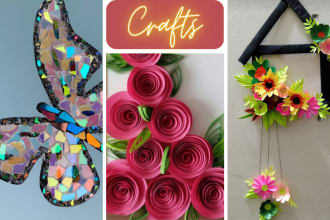 make handmade DIY crafts for social platforms