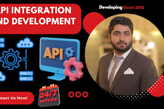 develop apis and integrations or micro service