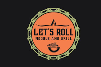create a food truck or restaurant logo design